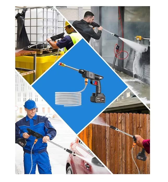 Hidrolavadora Plus de 2 baterias extra gruesas + Aspiradora portatil