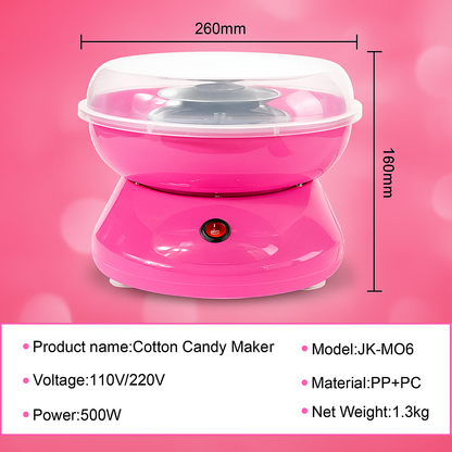 MAQUINA PORTATIL PARA HACER ALGODON DE AZUCAR