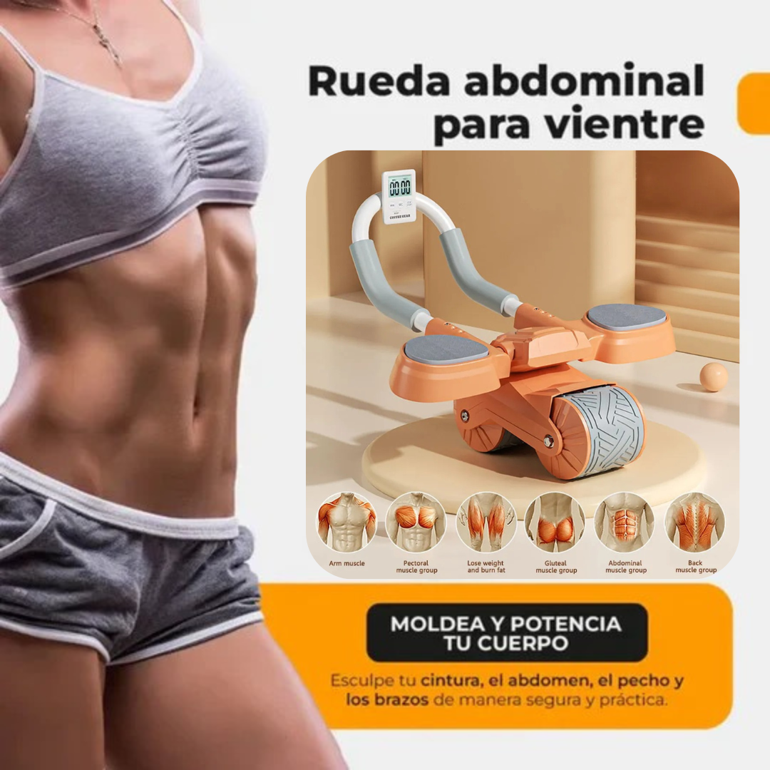 RUEDA ABDOMINAL SMARFIT PREMIUM® + OBSEQUIO