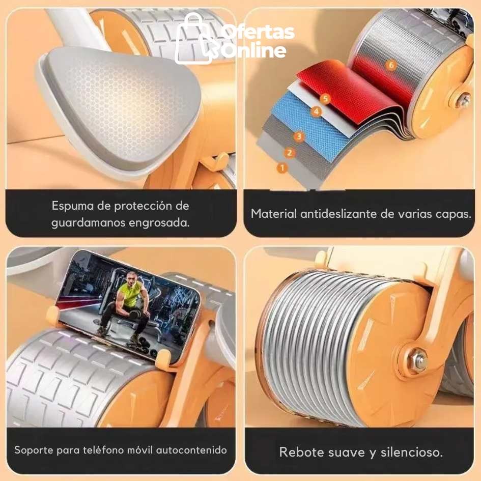 RUEDA ABDOMINAL SMARFIT PREMIUM® + OBSEQUIO