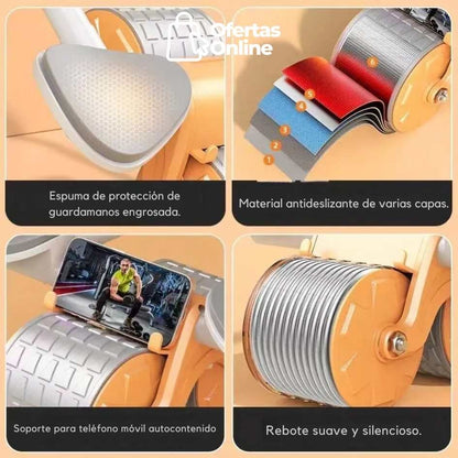 RUEDA ABDOMINAL SMARFIT PREMIUM® + OBSEQUIO